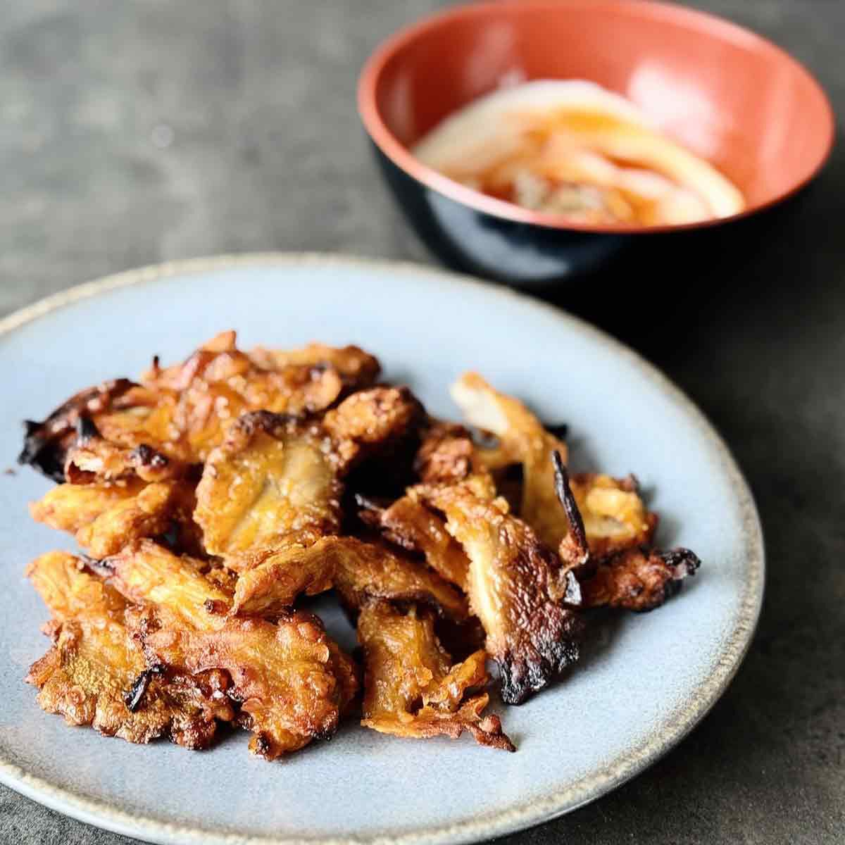 Crispy Buffalo Mushroom Wings